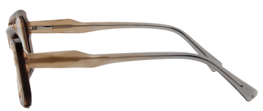 Women Vista Eyeglasses: Karis - Brown Gold - SpecSMART Eye Clinic (Side View)